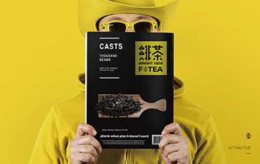 乐山绯茶品牌设计